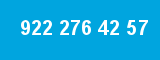 922 276 42 57 922 276 42 57